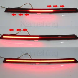 CAPQX Retrofit LED Taillight Taillamp For KIA K3 Cerato Forte 2019-2021 Rear Daylight Stop Lamp Brake Light with Running Signal
