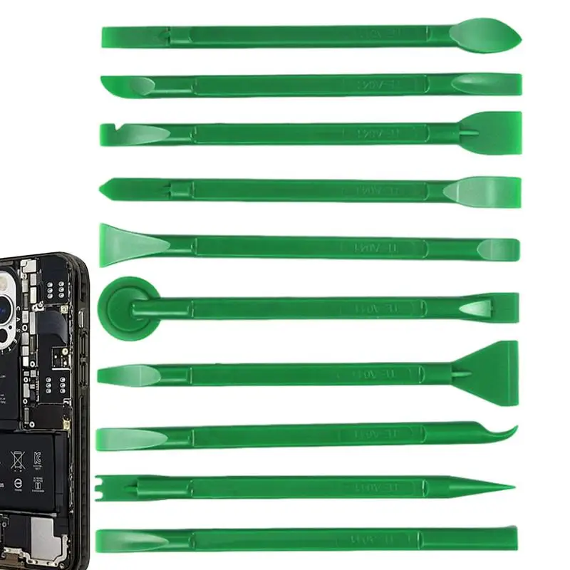 Opening Pry Tool Repair Kit 10pcs Electronics Tool Kit For Phone Repair 10 Pieces Double-Head Repair Pry Tool Kit For Disassembl