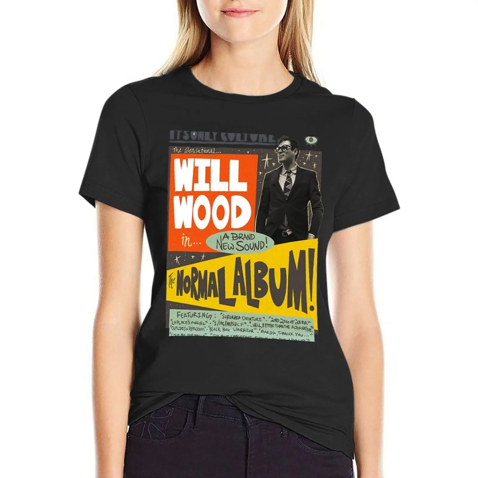 

It's Will Only Culture Normal T-Shirt funny Aesthetic clothing cute tops T-shirts for Women