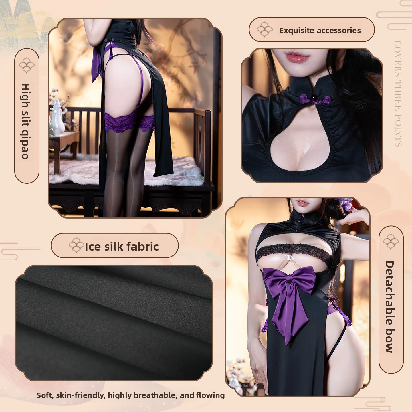 Splendido cosplay loween Dr Cleanfit Sle Fibra di poliestere O pe Silhouette mid Sve Dimagrante Vestibilità per giovani donne