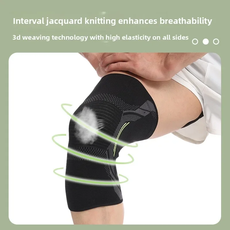 Men's Knee Pads Protective Cover for Basketball Running Joint Support Leg Guard with Thickened Padding And Breathable Sports Pro