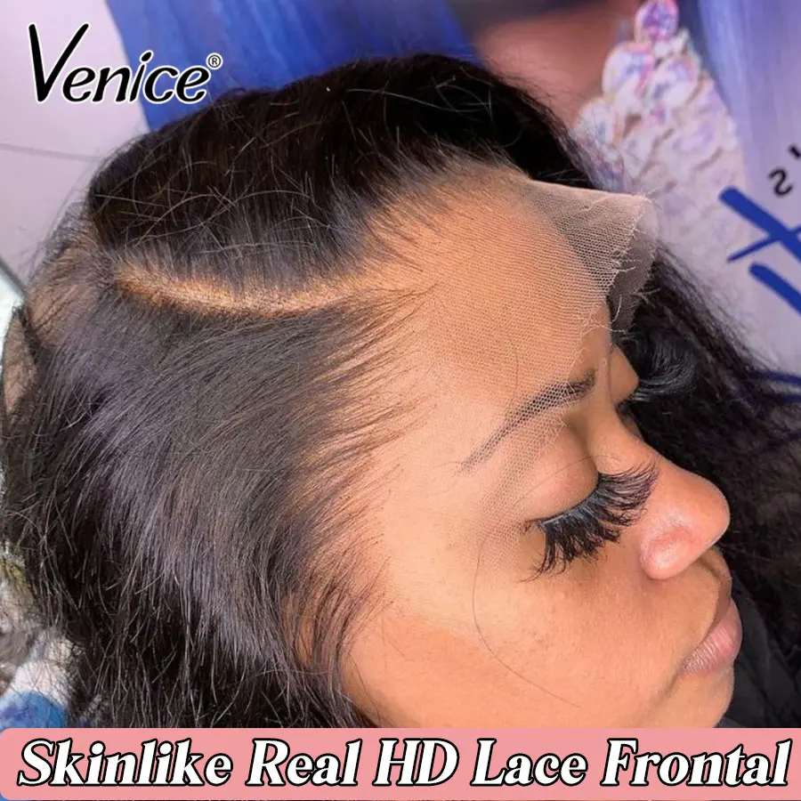

13x6 HD Lace Frontal Closure Pre Plucked Ultra Thin HD Lace Human Hair Straight & Body Wave 9x6/7x5 HD Lace Closure Small Knots