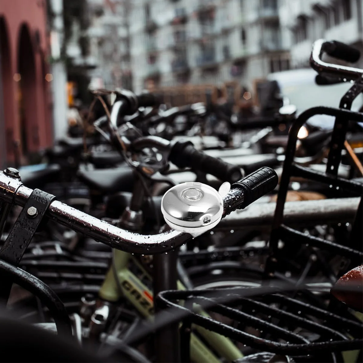 

Metal Bell Compact Bike Horn Ring For Folding Mountain City Bikes Kids Adults Cycling Alarm Warning Handlebar