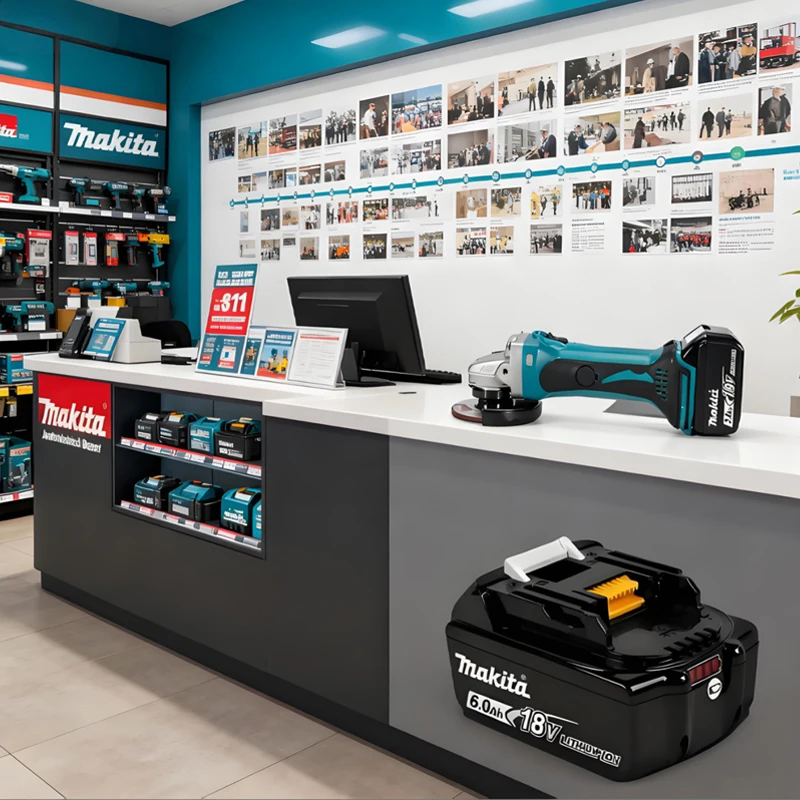 

Makita 18V 125mm DGA402 brushed lithium electric Angle grinder rechargeable cutting machine High-power polishing machine