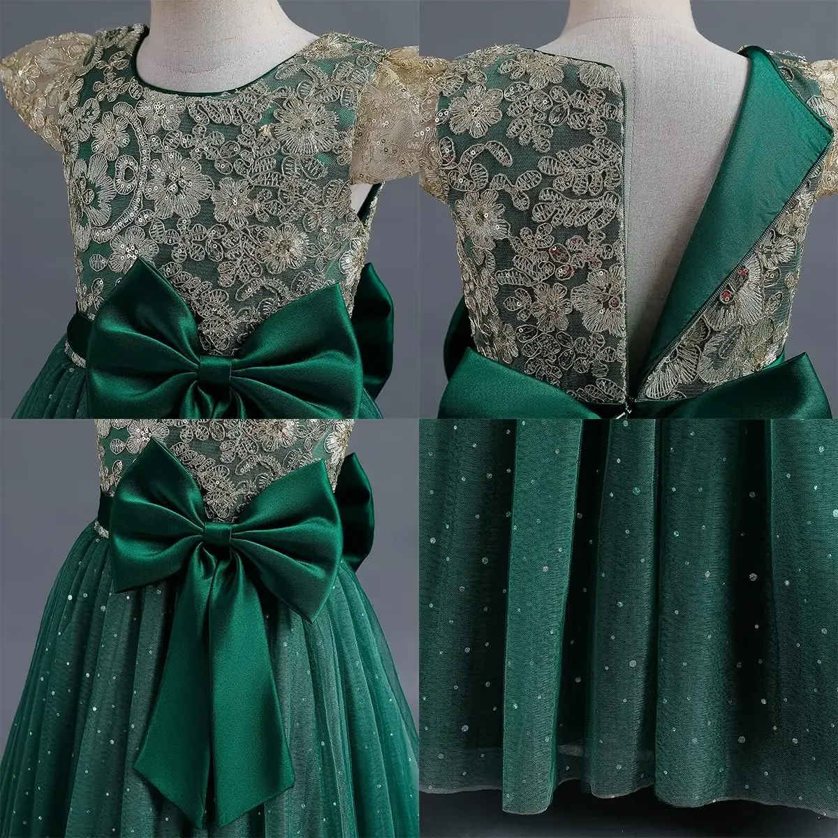 Vestidos de tule dama de honra casamento comunhão festa de aniversário pageant maxi vestido de baile para crianças vestido da menina de flor princesa inchado