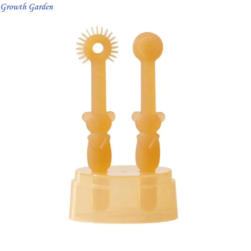 

2pcs/Set Baby Made Madler Зубная щетка для чистки покрытия