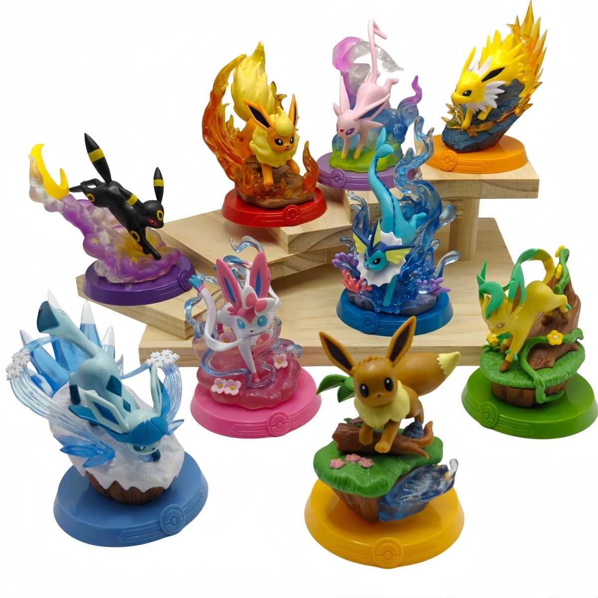 Model Kit Umbreon - Ensemble de 3 figurines Pokémon de
