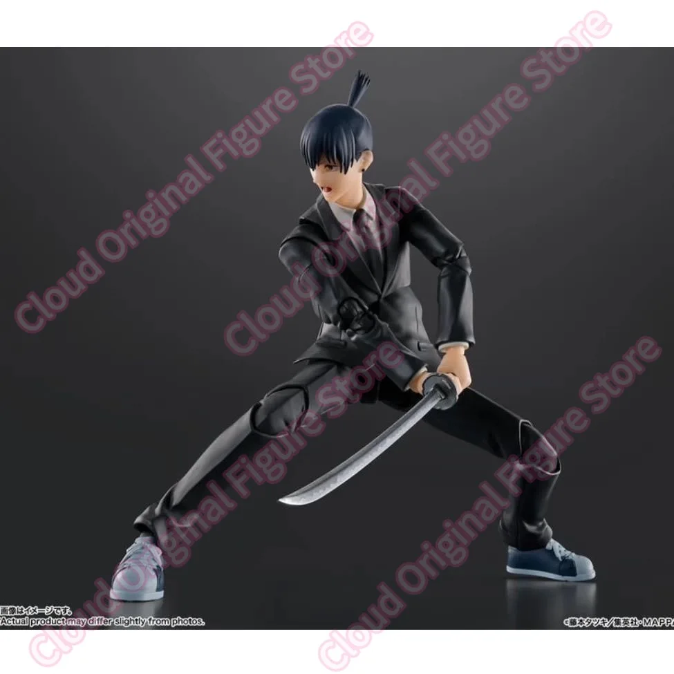Auf Lager 100 % Original Bandai SHF S.H.Figurats Chainsaw Man – Hayakawa Aki Actionfigur Modell Spielzeug Sammlung Puppengeschenke Hobby