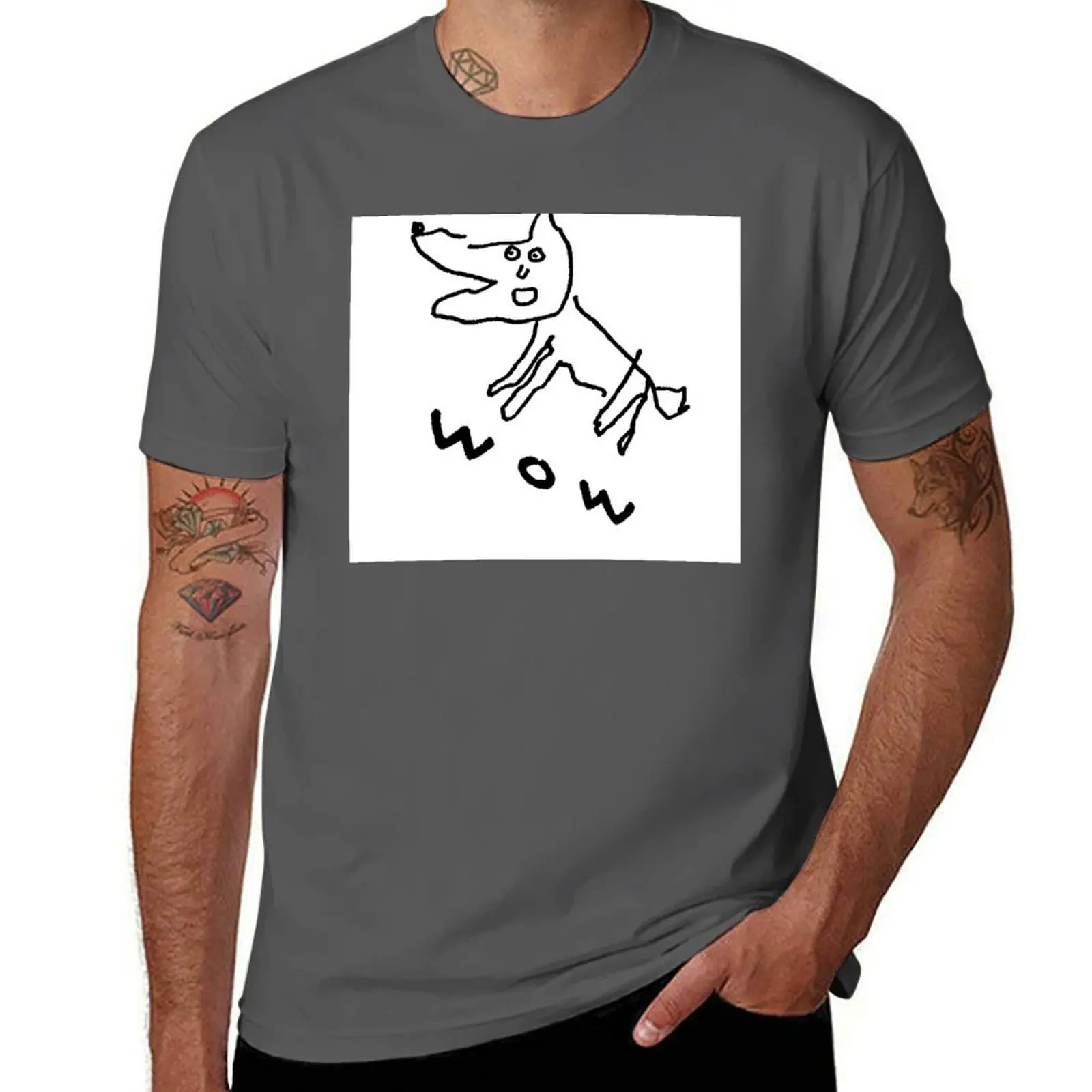

Wow Shirt from Pseudo Harem T-Shirt anime t shirts oversize t shirts for man cotton T-Shirt