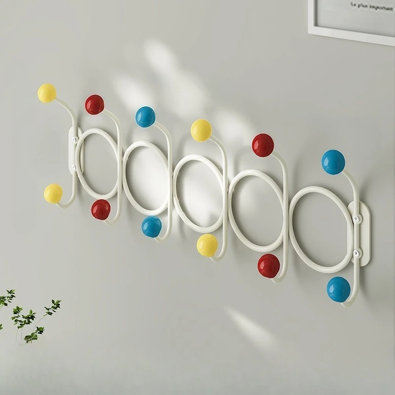 

Nordic Wall Coat Racks Dressing Rooms Portable Clothes Hanger Bedroom Multifunction Storage Coat Shelves Interior Furniture