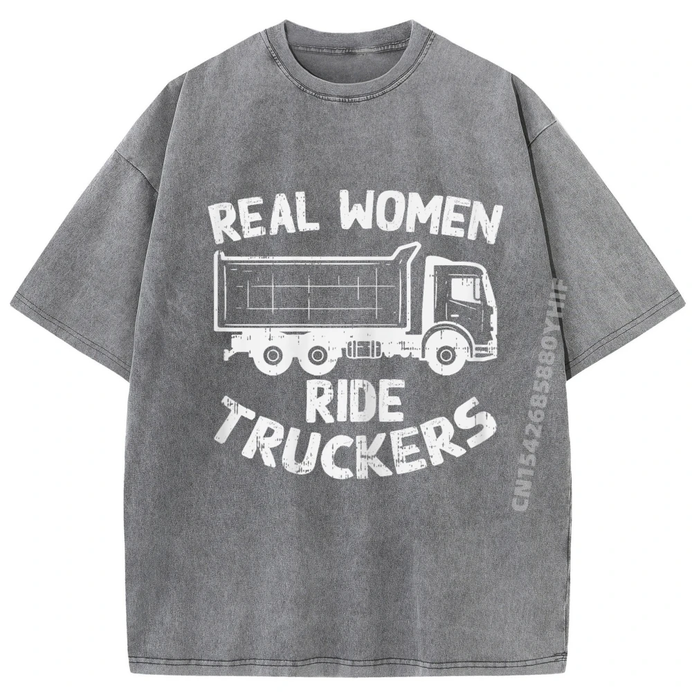Real Ride Truckers Vrachtwagenchauffeurs Vrouw Vriendin Luxe kleding Tijdelijke speciale gewassen herenkleding Chinese stijl