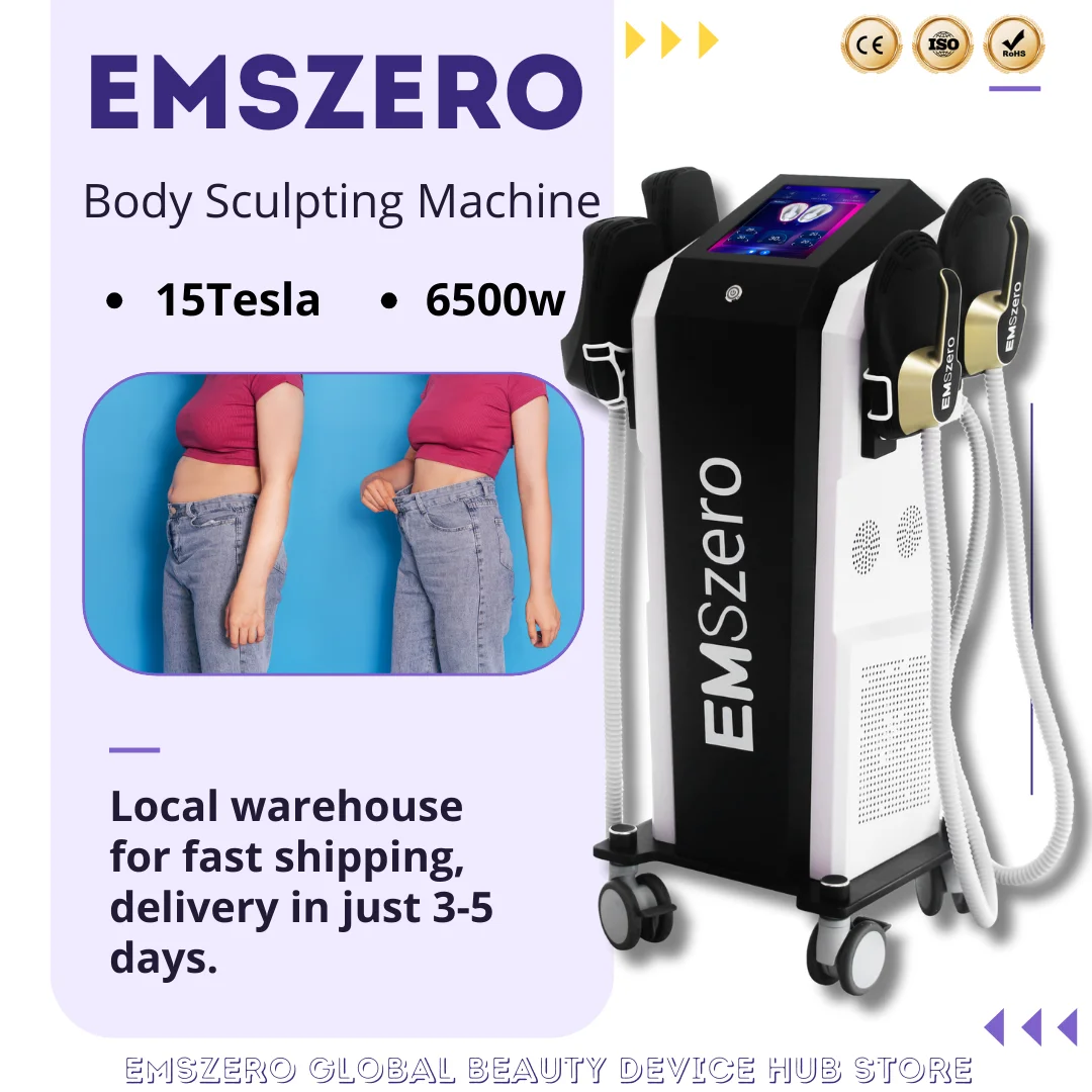 

EMSzero Slimming 15 Tesla Machine Lose Weight Nova EMS Electro Muscle Stimulation Body Sculpt Butt Build Electromagnetic Sculpt