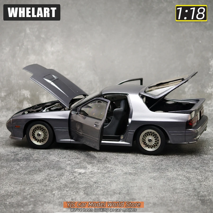 Savana RX-7 FC3S 1/18ミニカー WHEELART 送料無料◇WHELART 頭文字D 1/18 Mazda Savanna RX-7 FC3S Infini (RHD