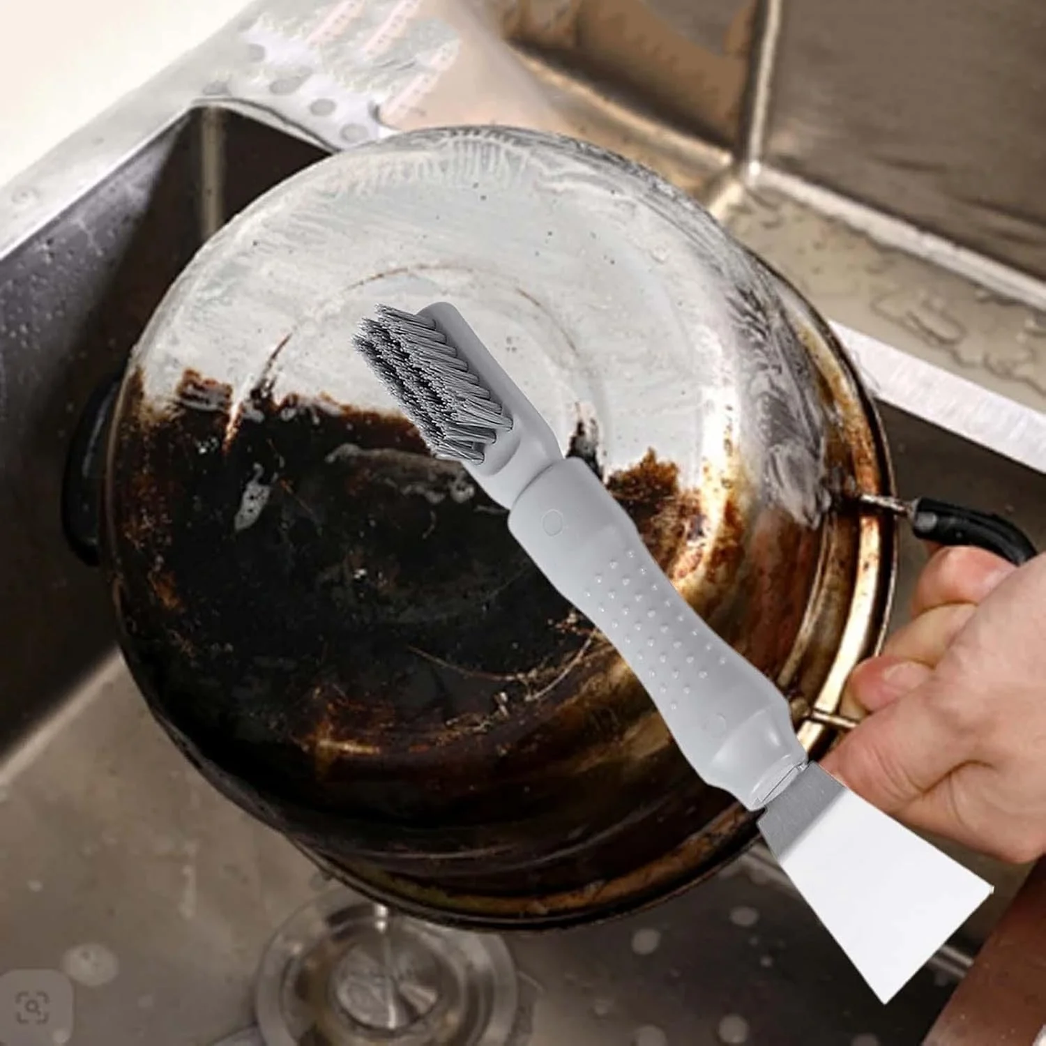 Лопата для чистки вытяжки, лопатка для плиты, легкая шпаклевка, инструмент для чистки столешницы, 20,6x3,8 см