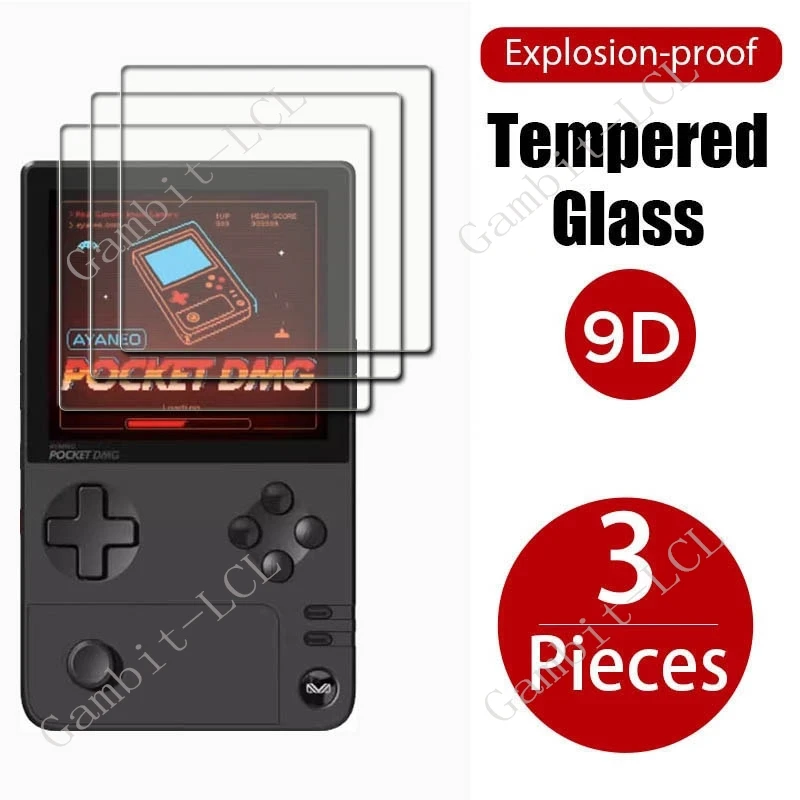 3PCS 9H HD Tempered Glass For Ayaneo Pocket Dmg Console Coopreme AyaneoPocketDmg 3.95