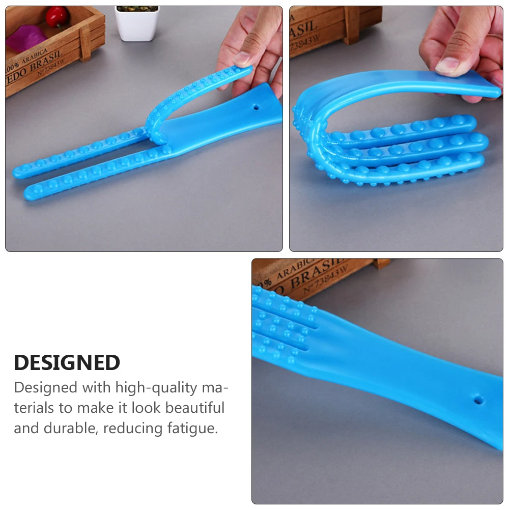 

3pcs Jingluo Pat Long Handle Body Tapping Stick Back Massage Hammer For Blood Circulation Stress Relief Therapy Tool