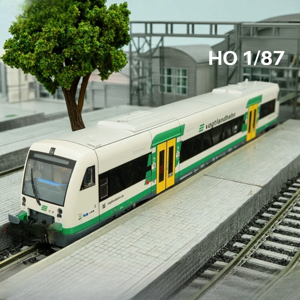ROCO HO 1/87 Treno Giocattolo Locomotiva Diesel 70179 City Street Car Effetti Sonori Digitali Vernice Verde Treno Modello Ragazzo Giocattolo Regalo
