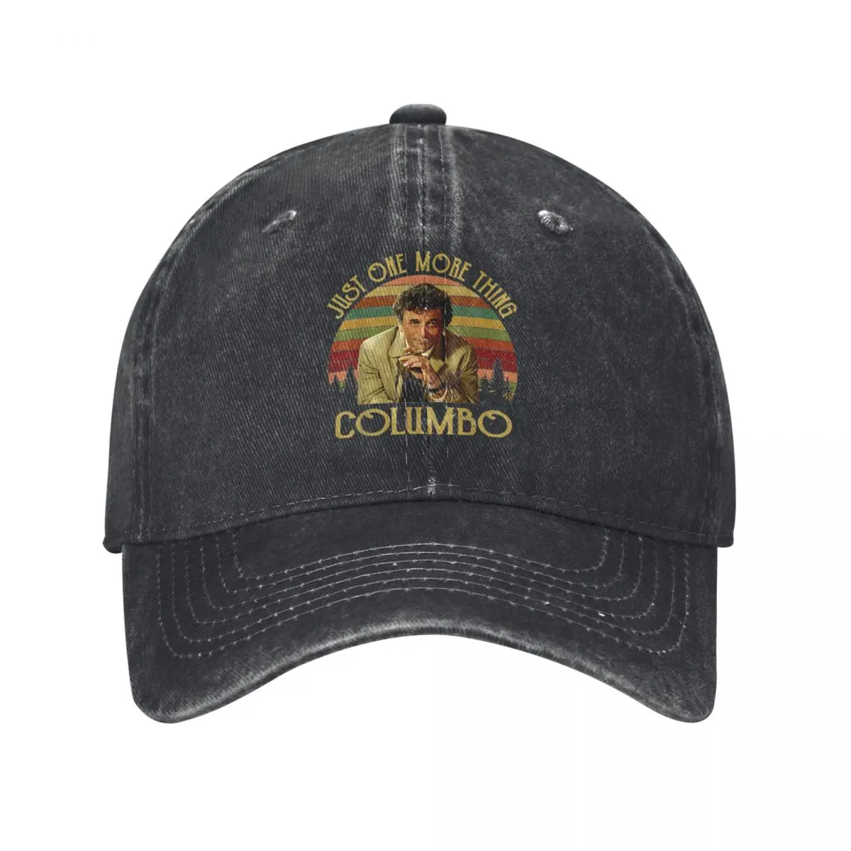 Just One More Thing Baseball Cap Columbo Inspired Movie Stylish Couple Women Hip Hop Dad Hats Designer Tennis Skate Baseball Cap