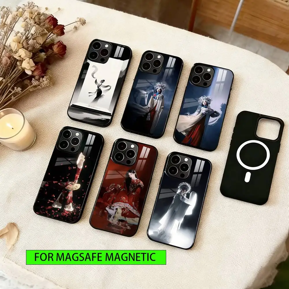 

Chinese actors Phone Case For iPhone17,16,15,14,13,12,11 Plus,Pro Magnetic with Magsafe Wireless Charging