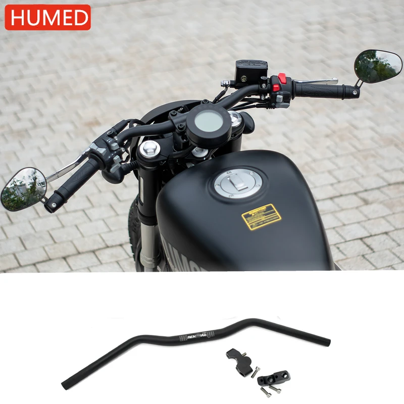 

QJ300S Motorcycle Handlebar and Riser Motocross Heightening Clamp Rearview Mirror Motorbike Accessories For QJ300-12 M Handlebar