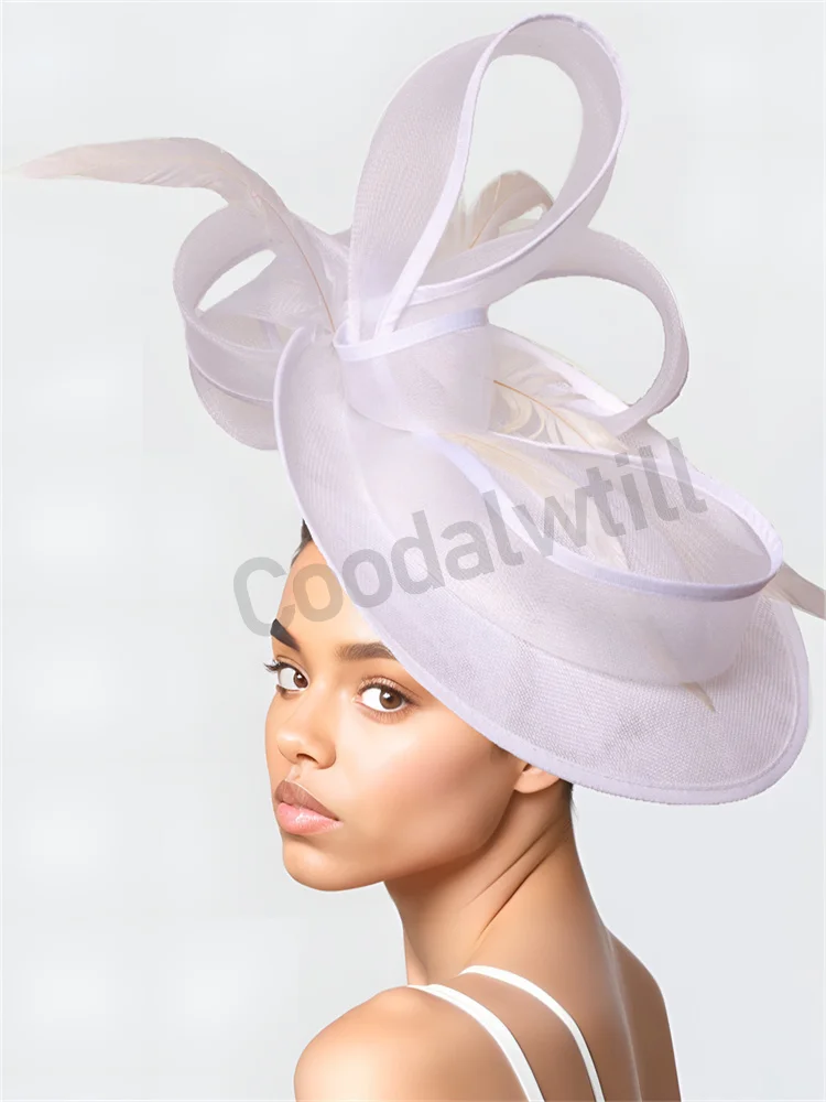 

Black Wedding Pillbox Fascinator Hat Women Derby Royal Ascot Headpiece Elegant Ladies Bride Wedding Chapeau Cap Derby Fascinator