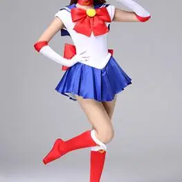 Kostium na Halloween Usagi Tsukino Sailor Moon Cosplay Odzież Damska Anime Water Ice Moon Play Strój z Tkaniny Nylonowej