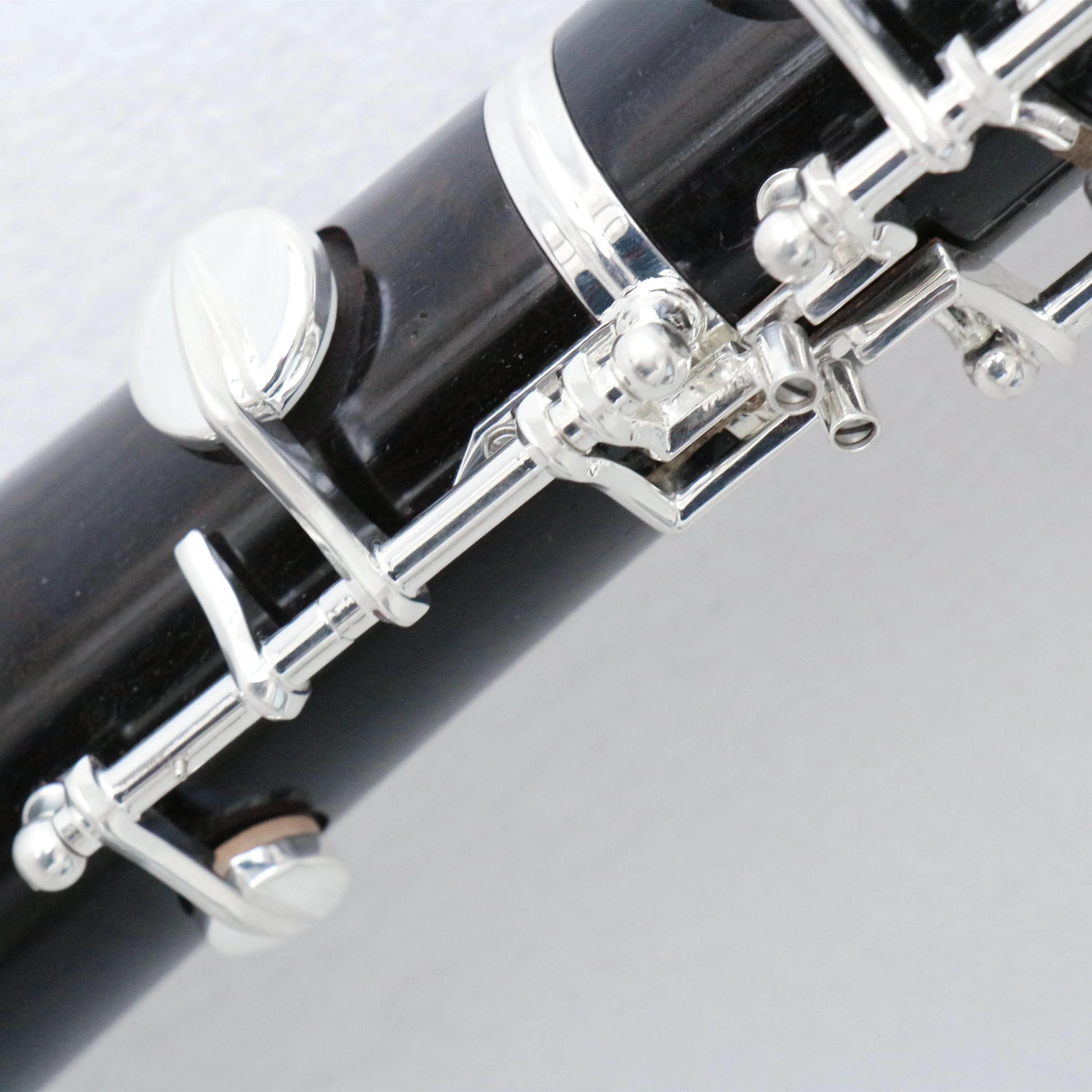 Professional Chinese Oboe Ebony Body Silver Plated C Flat E with Oboe Case and Reed Woodwind Instrument
