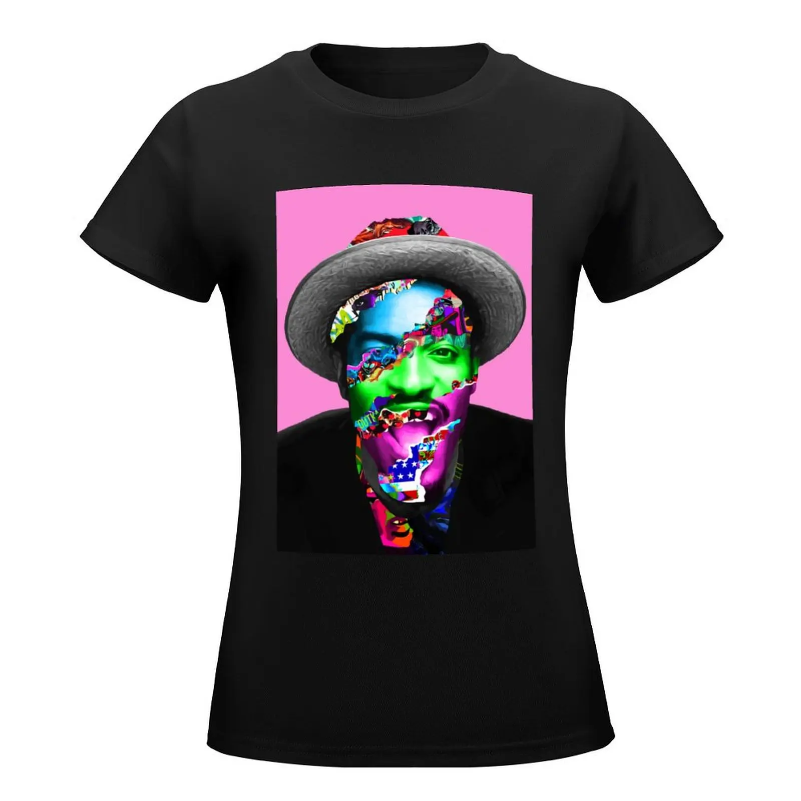 Andre 3000 T-Shirt summer top vintage clothes t-shirt dress for Women graphic