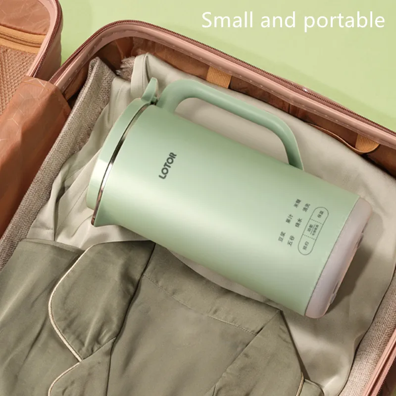 미니 가정용 두유 메이커, 벽 깨기 기계, 휴대용 과즙 블렌더, 자동 노 워시 노 필터, Sojamilchmachine, 350ML