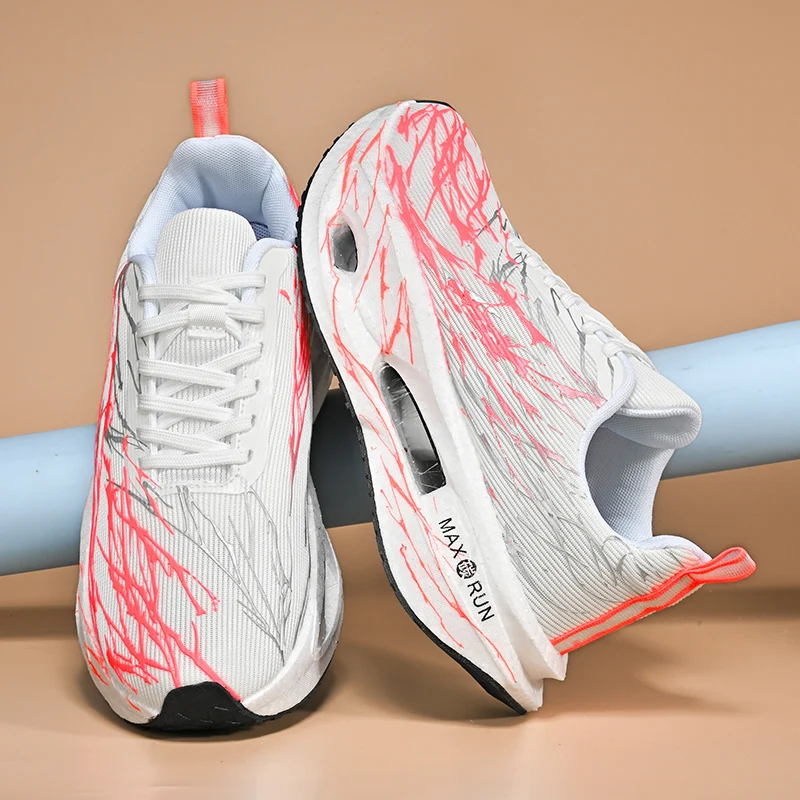 2026 Men Casual Sport Shoes Breathable Lightweight Tennis Sneakers Outdoor Running Shoes Athletic Jogging Woman Walking Shoes view 5