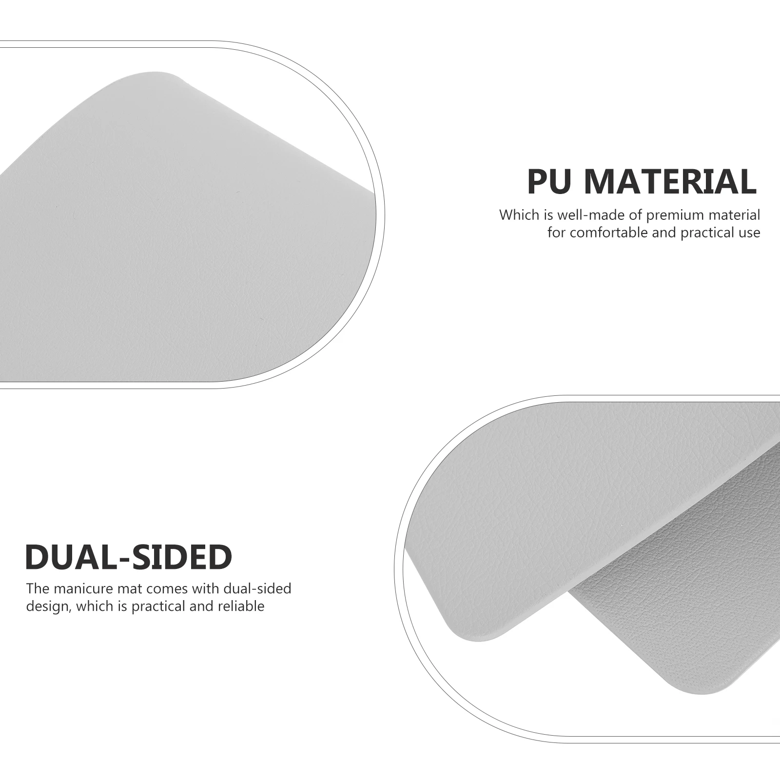 

Double Sided Nail Art Mat Professional Desk Manicure Manicure Mat Hand Pad Pad Cushion Nail Art Accessory Accessory Pu
