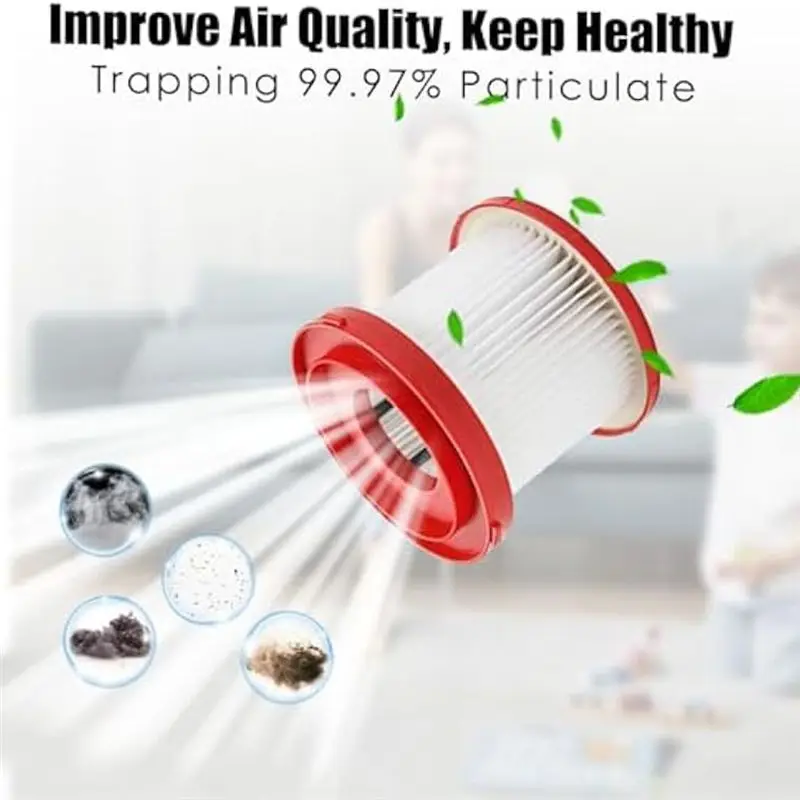 KYCOR-4Pcs 49-90-1900 Filters And 6Pcs 49-90-2015 Sponge Filters For Wet Dry Cordless 2 Gallon 0880-20
