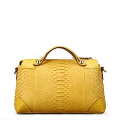 ledai snake Leather bag women 2023 new fashion Korean version with python skin fashion handbag women  bag