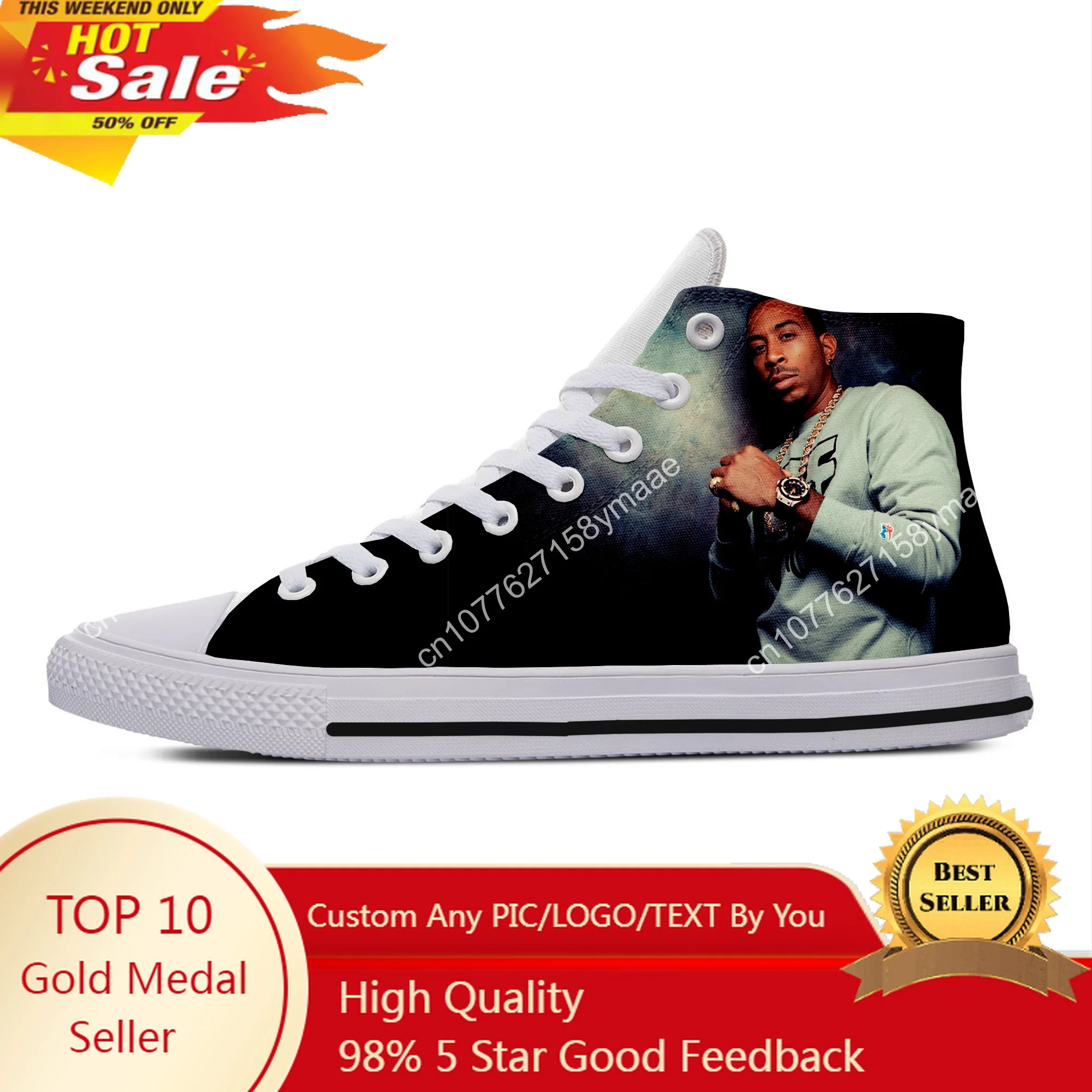 Hot Summer Fashion Luda Chris High Sneakers Men Women High Quality Handiness Casual Shoes High Top Lightweight Board Shoes