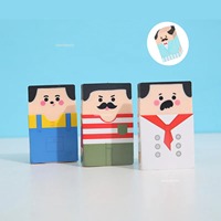 Creative Pencil Eraser Baldness Old Man Eraser Student Stationery School Office Supplies for Kids Will Slowly Go Bald As You Use