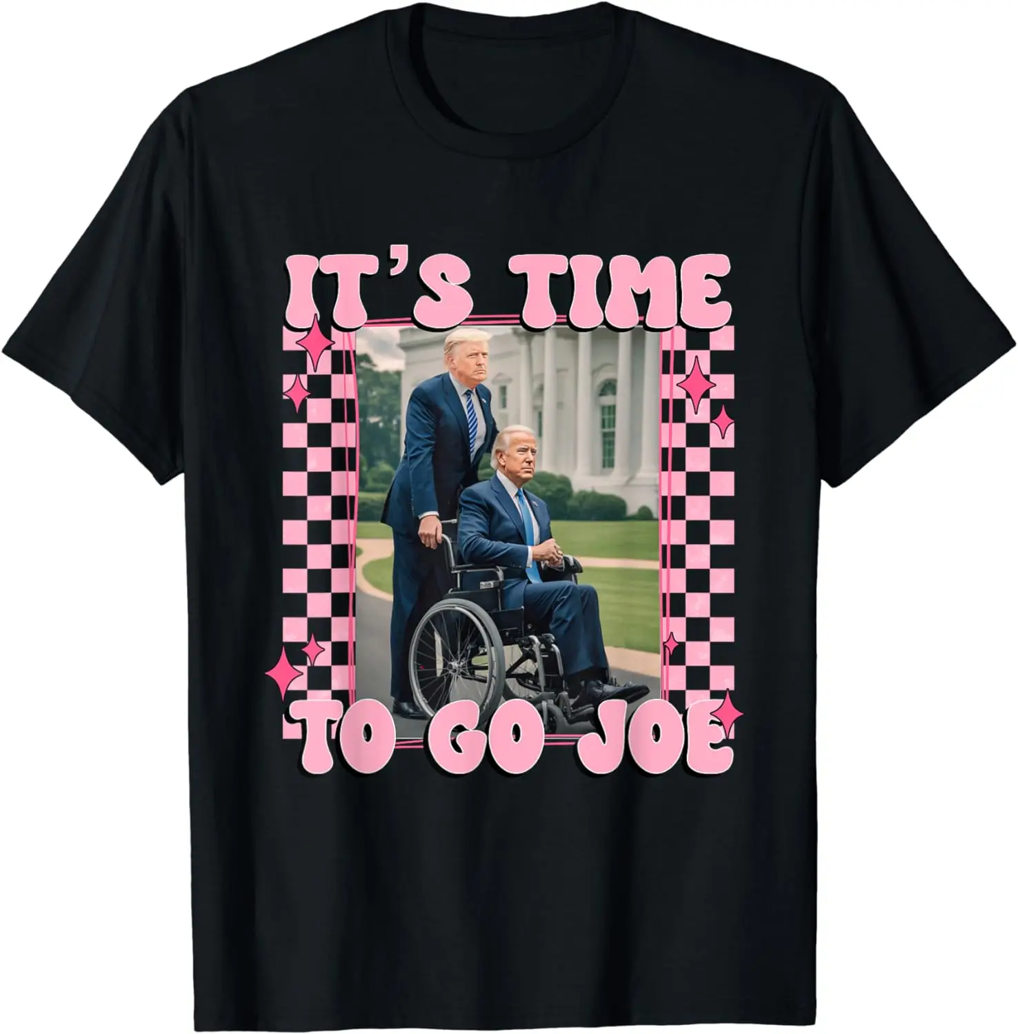 It's Time To Go Joe Shirt Funny Trump 2024 T-Shirt funny Short Sleeve Tshirt Streetwear