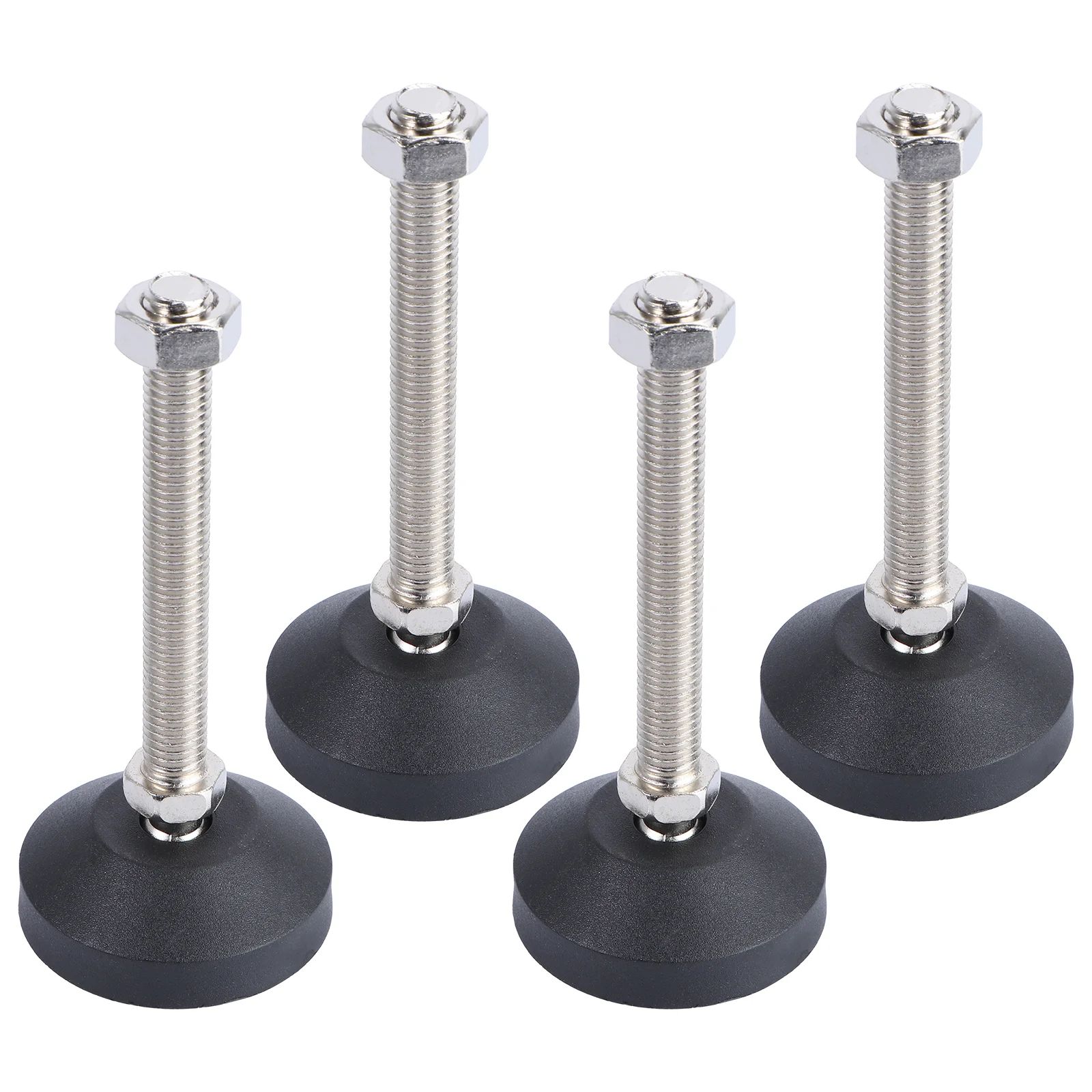 4 Pcs Non-slip Mat Furniture Stand Grips Accessories Metal Bearing Cup Monitor Table Mechanical Foot