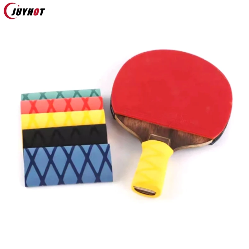 Table Tennis Racket Overgrip Handle Tape Wrapped Heat-shrinkable Material Ping Pong Bat Paddle Grips Sweatband Accessories