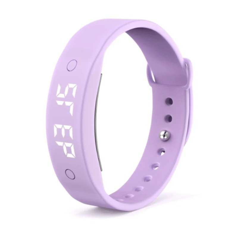 Electronic Bracelets Silicone Alarm Clock Reminder Countdown Bracelet Rechargeable Waterproof Student Adult Fashion Jewelry Gift