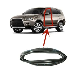 1 Pcs Door Rubber Seal with Clip for Outlander CW 2007-2012 5725A029 Out Post Strip for Airtrek WeatherStrip Opening