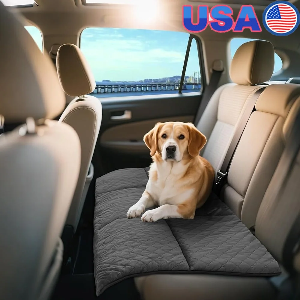 

Pet Car Backseat Dog Mat Non-Slip Cushion Versatile Travel Blanket Fluffy Bed Easy Clean Custom Size Durable Design