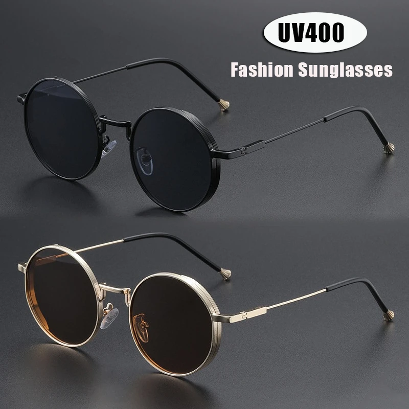 

Luxury Brand Designer Sunglasses for Women Sexy Metal Frame Small Round Sun Glasses Ladies Stylish Eyewear Shades UV400