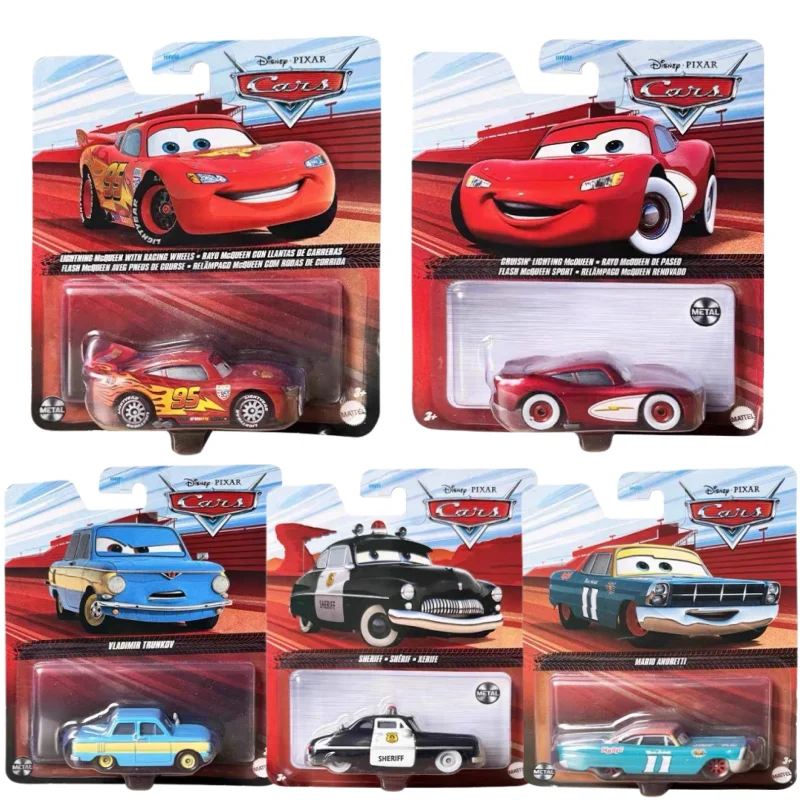 

Металлическая машинка Mattel Lightning McQueen из мультфильма «Тачки» (оригинальная, литая под давлением), коллекционная модель, подарок для мальчика на день рождения