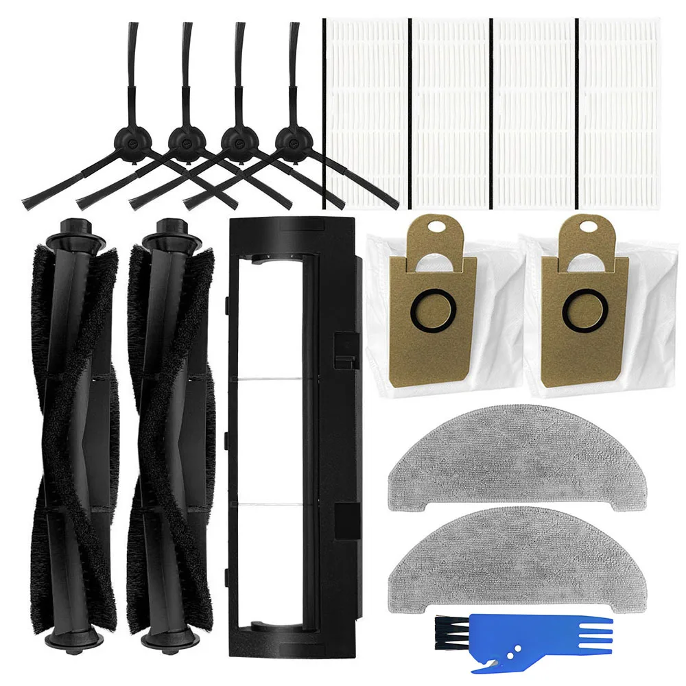 Main Brush Cover Dust Bags Mop Rag Hepa Filters Side Brushes For Viomi S9 Robot Vacuum Cleaner Accessories