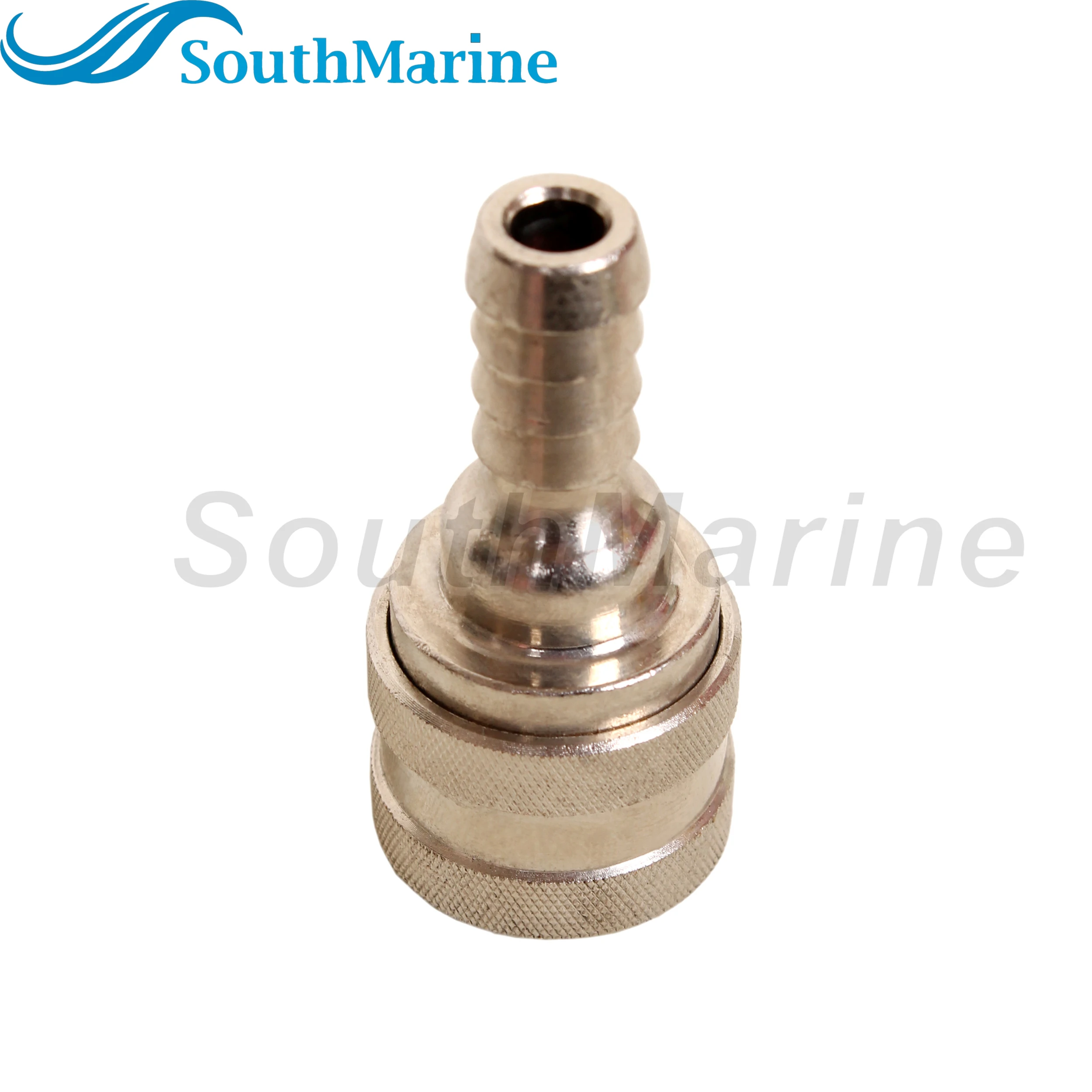 Boat Motor 3GF-70281-0 3GF702810M Fuel Line Connector for Tohatsu Nissan / 5040841 for Evinrude Johnson OMC Tank Side 8mm/5/16in