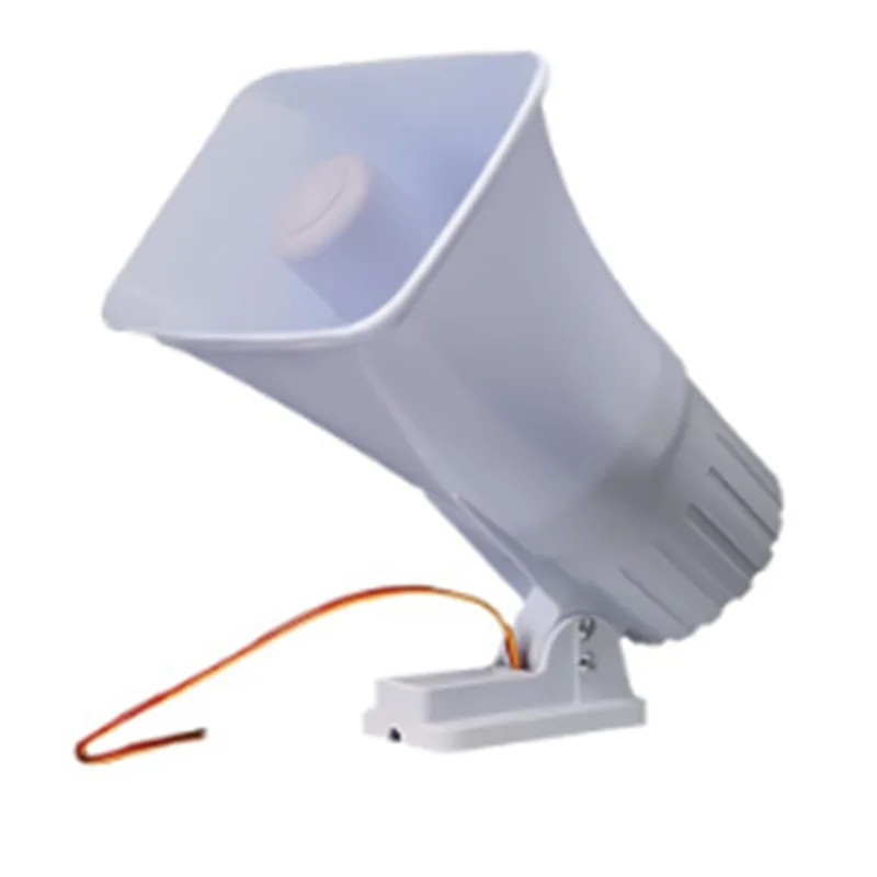AB25-DC 12V Filo 30 Watt Sirena Dual Tone Interno/Esterno 120Db Sirena Super Allarme Corno Sirena di Allarme di Sicurezza