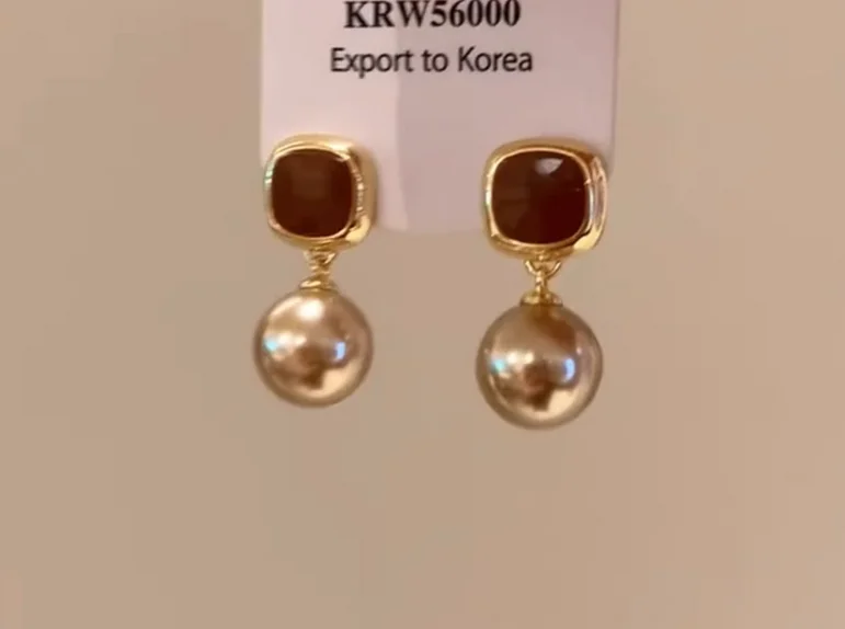 

Женские серьги в стиле ретро осень/зима, маленькие, изысканные и высококачественные серьги-гвоздики