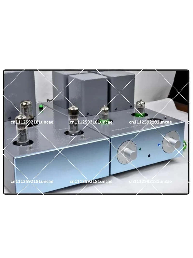 Vacuum Tube Preamp Stage for Hi-Fi Audio, 6F1 Biliary Pre-Amplifier, Stepless Volume Control Power Splitter