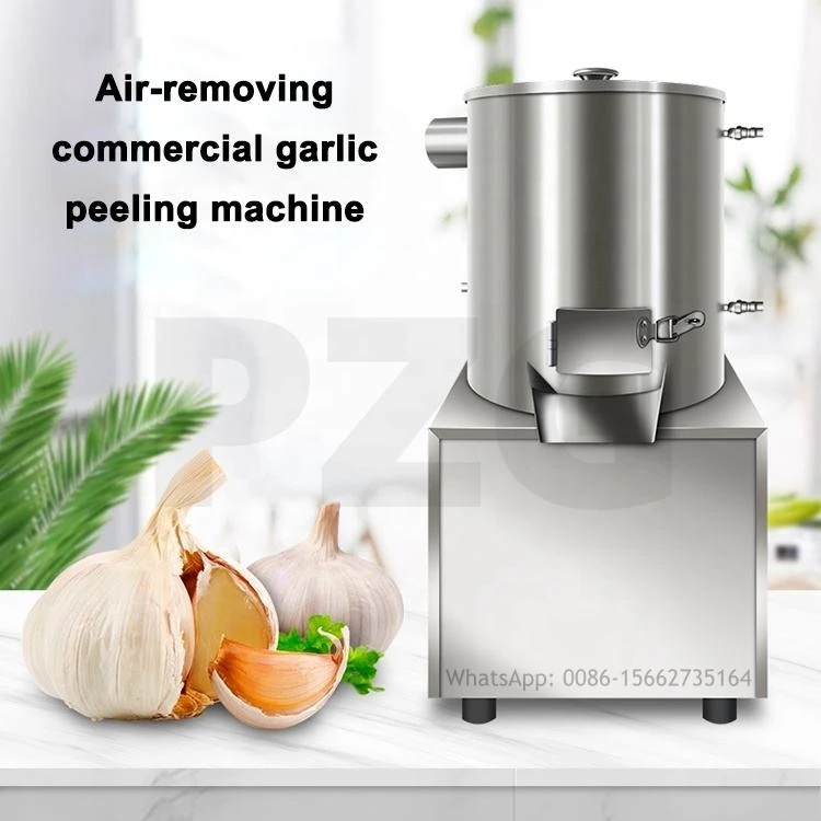 Hot Sale Small Air-Operated Dry Garlic Peeling Machine Garlic Separating Processing Machine Garlic Skin Remover Stainless Steel