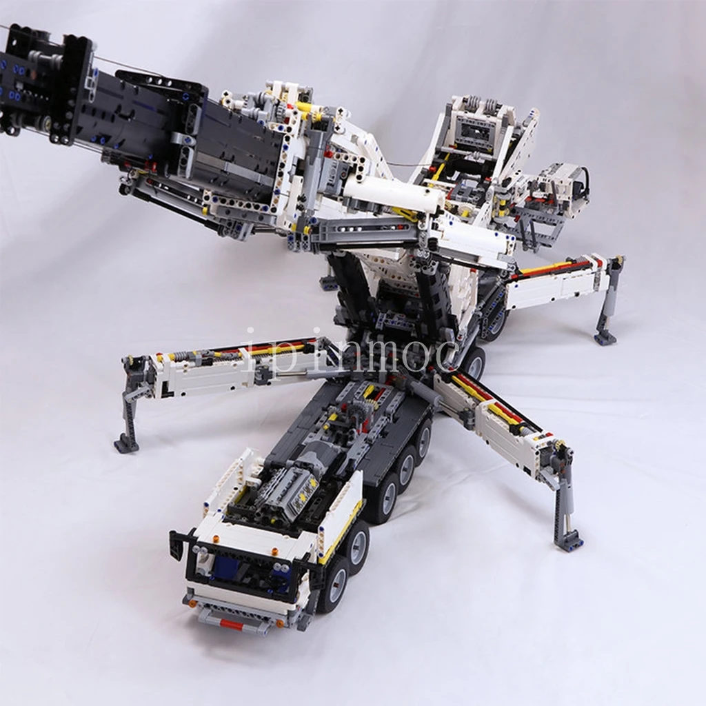 MOC 20920 LTM11200Li Crane Model With PDF Drawings Building Blocks Bricks Kids DIY Toys Birthday Christmas Gifts